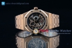 Audemars Piguet - Royal Oak Openworked Extra-Thin RG/RG Skeleton Asia Auto