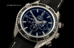 OMG0104D - Planet Ocean 45.5 Chrono SS/LE Blk/Bez/Wht 7750 Mod