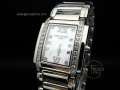 PP0021E- Patek Philippe 24 Hours Wht MOP Diamonds - Swiss Quartz