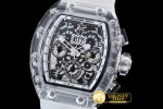 RM082H - RM011 Felipe Messa Big Date Sapphire Limited White A-77