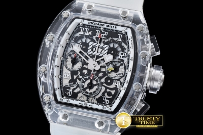 RM082H - RM011 Felipe Messa Big Date Sapphire Limited White A-77