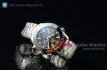 Omega - Seamaster Planet Ocean Master Chronometer SS/SS Black Stk Clone Omega 9900 Auto