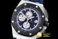 AP0370A - AP Royal Oak Chrono SS/RU Blue A3126- Noob