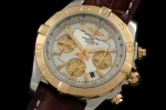 BSW0115B - Chronomat B01 TT SS/RG/LE White Sticks A-7750