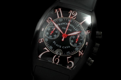 FM063 - Casablanca Chrono PVD/LE Black Swiss 7753