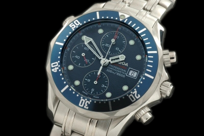 OMG0127A - 300m 2008 Pro Chrono SS Blue A-7750 Updated