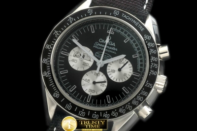 OMG0417B - Speedmaster Snoppy SS/LE Black OS20 Quartz