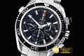 OMG0457B - Planet Ocean Chrono SS/SS Black JHF A-7750