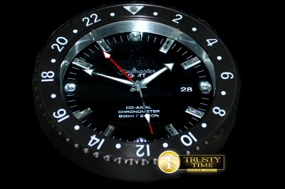 OMGCLK003 - Dealer Clock Seamaster GMT Style Quartz