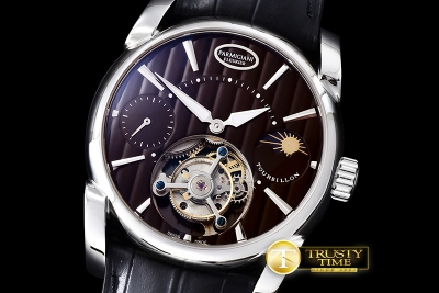 PAR009C - Tourbillon SS/LE Brown Tourbillon