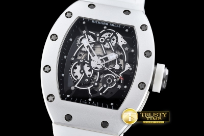 RM085 - RM055 Bubba Watson Tourbillon CER/SS/RU Custom Skeleton