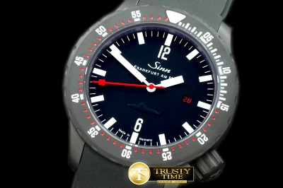 SINN025 - Ult-U Automatic PVD/RU Black Asian 2813