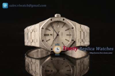 Audemars Piguet Royal Oak SS/SS White Calibre 3120 Auto (EF)